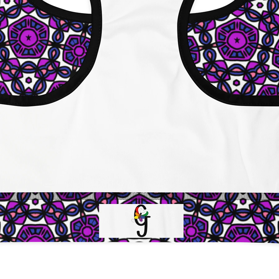 Gender Fluid Abstract (1) - Sports Bra product image (8)