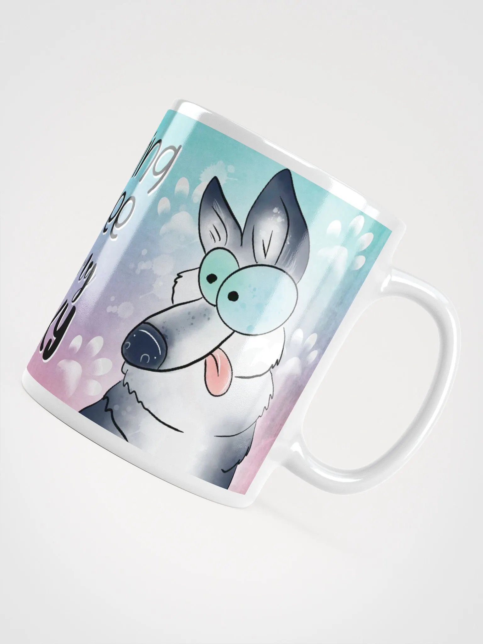Morning Coffee with My Husky Mug product image (6)