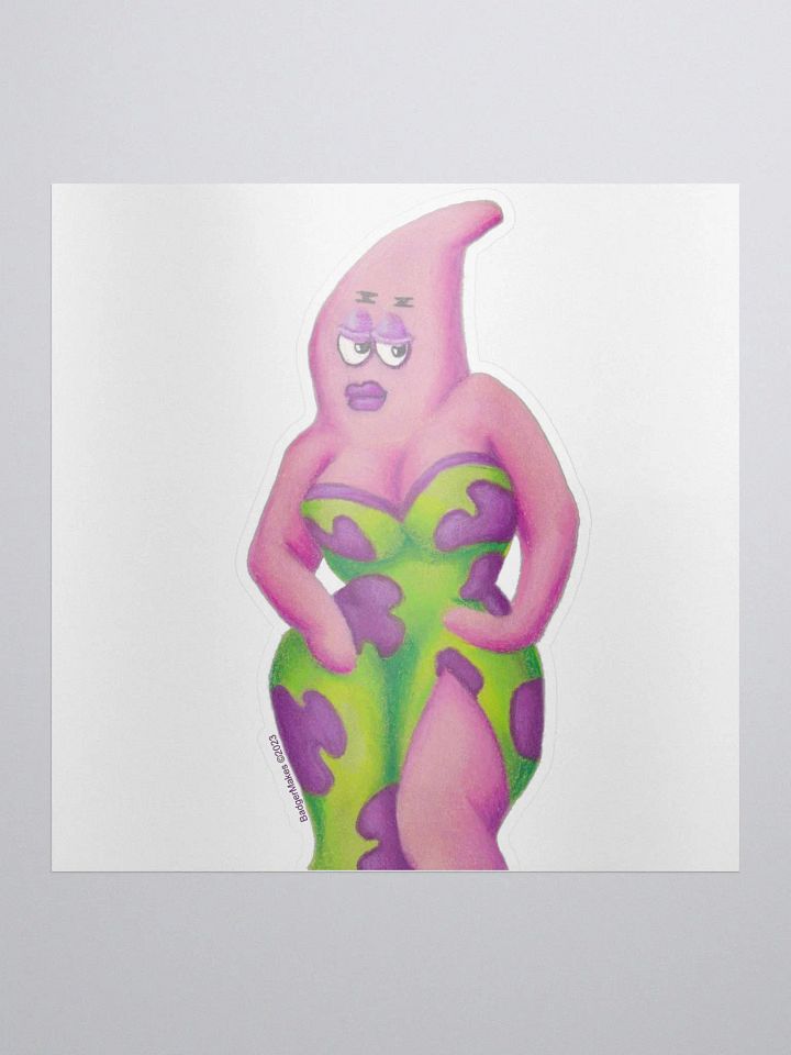 Sexy Starfish Sticker product image (1)