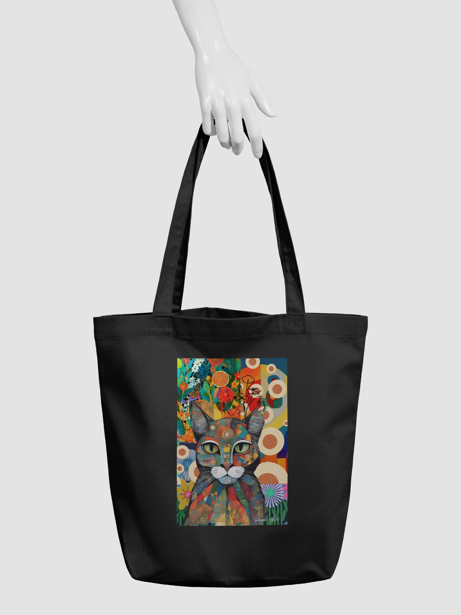 'Gato de Jardin ' by Edward Martin Tote Bag product image (6)