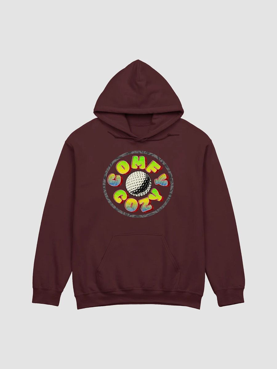 Comfy Cozy Golf Playful Ball Typography Hoodie product image (3)