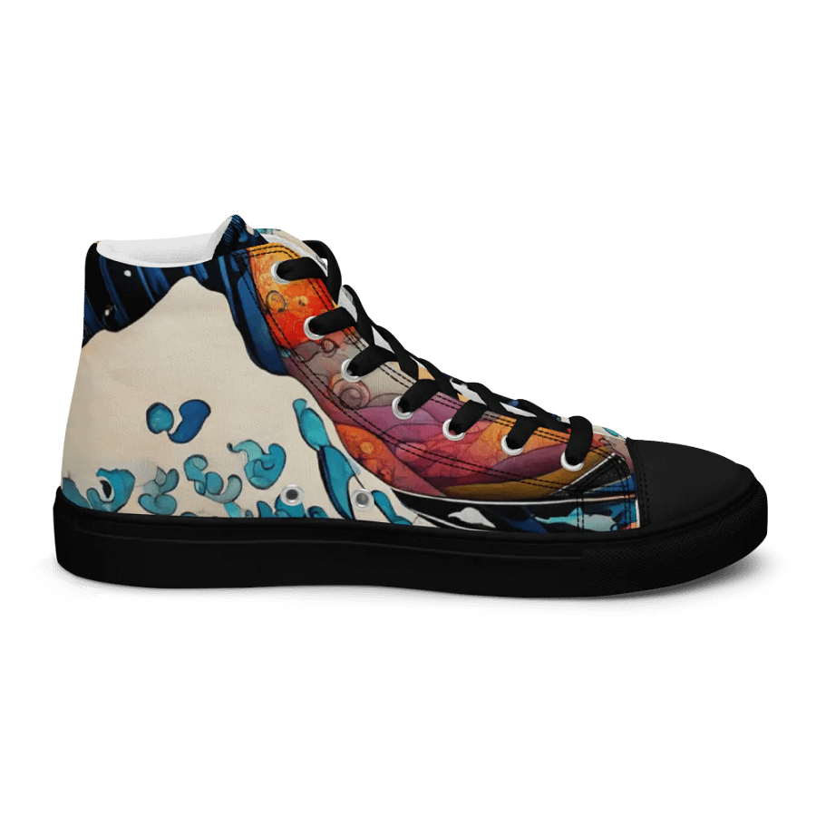 Japanese Whimsical Wave High Tops product image (8)