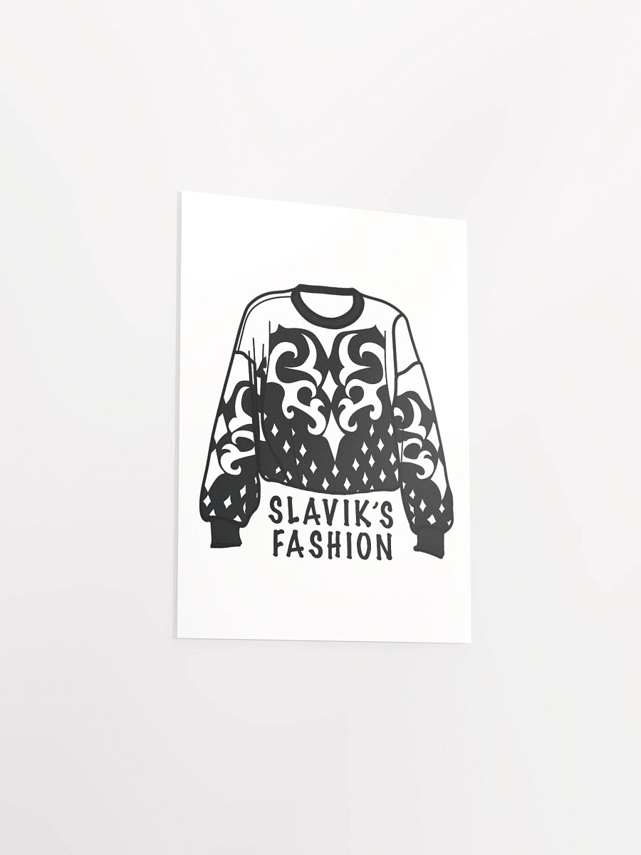 Poster 'Slavik's Fashion Sweater' product image (34)