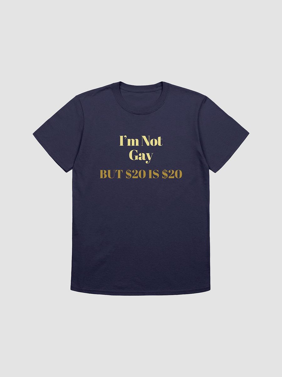 I'm Not Gay But $20 is $20 Unisex T-Shirt V18 product image (1)
