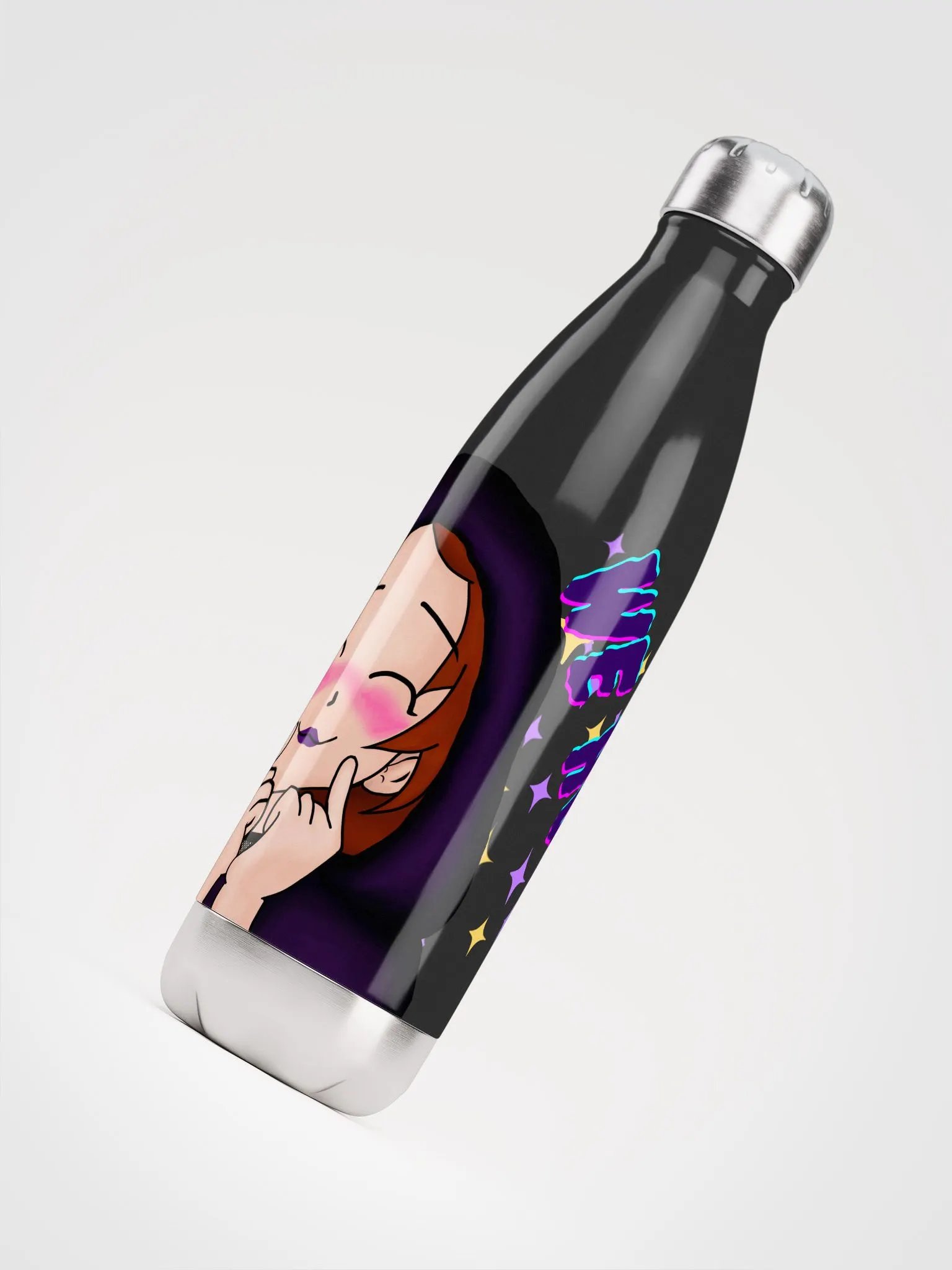 Cultist UwU We Hoolin' Stainless Steel Water Bottle product image (4)