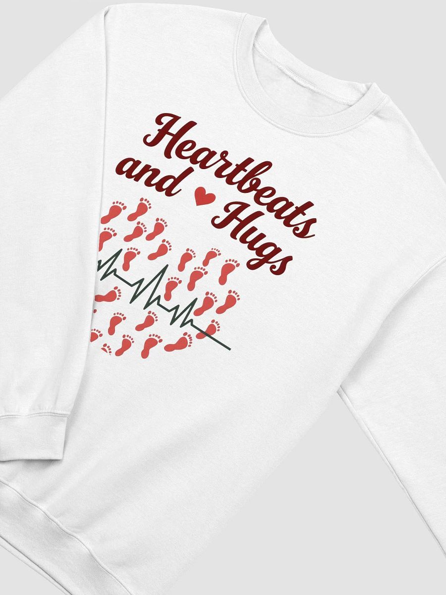 Heartbeats and Hugs Crewneck Sweatshirt product image (10)
