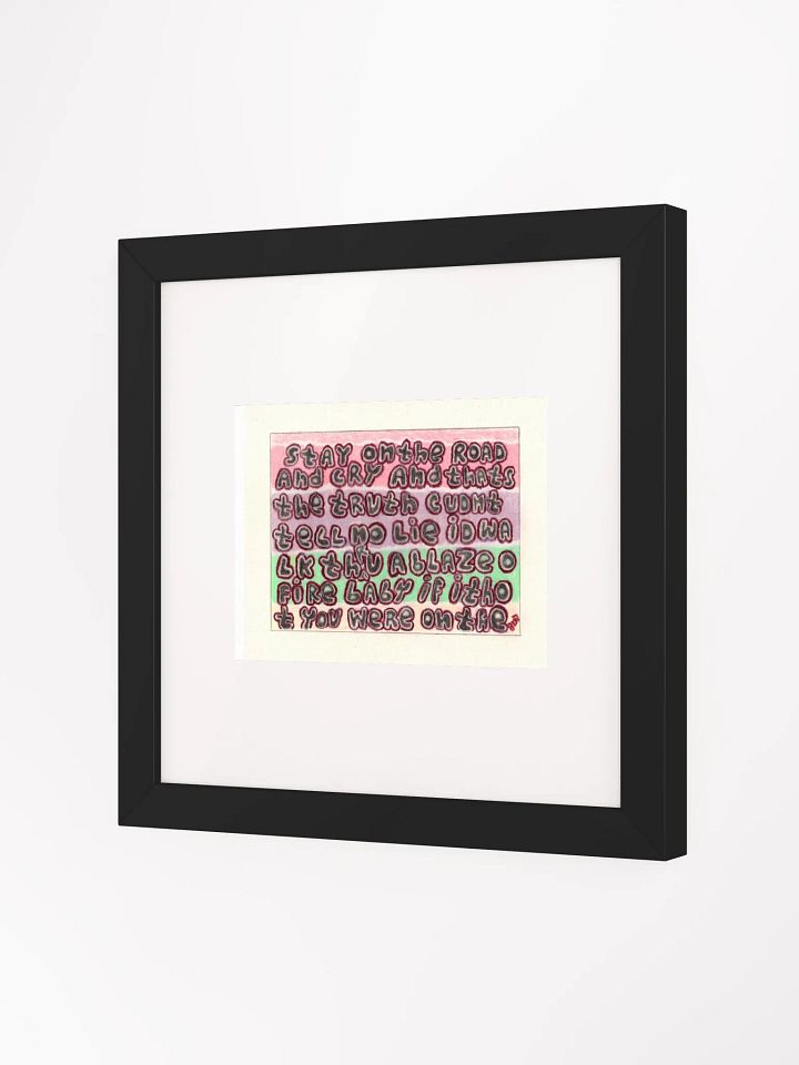 other side Panel Card Print Framed product image (2)