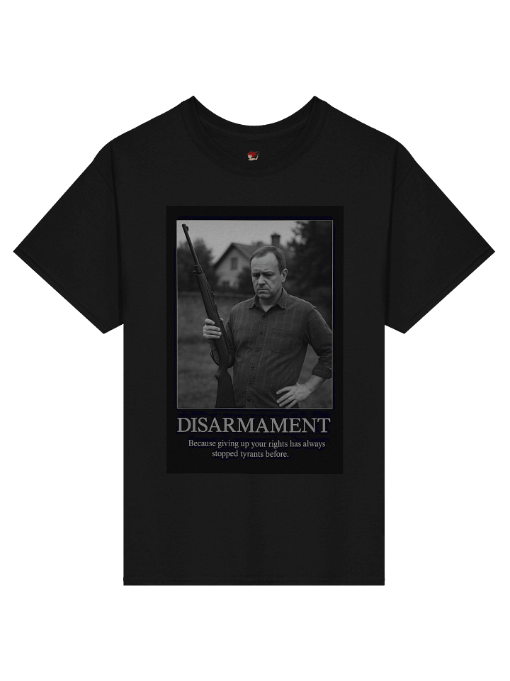 Disarmament Tee – Because every utopia starts with victims product image (2)