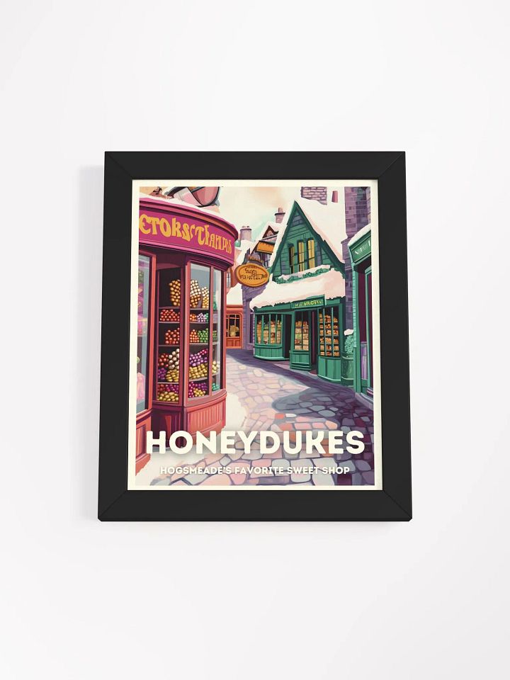 Honeydukes Sweet Shop Vintage Travel Poster product image (1)