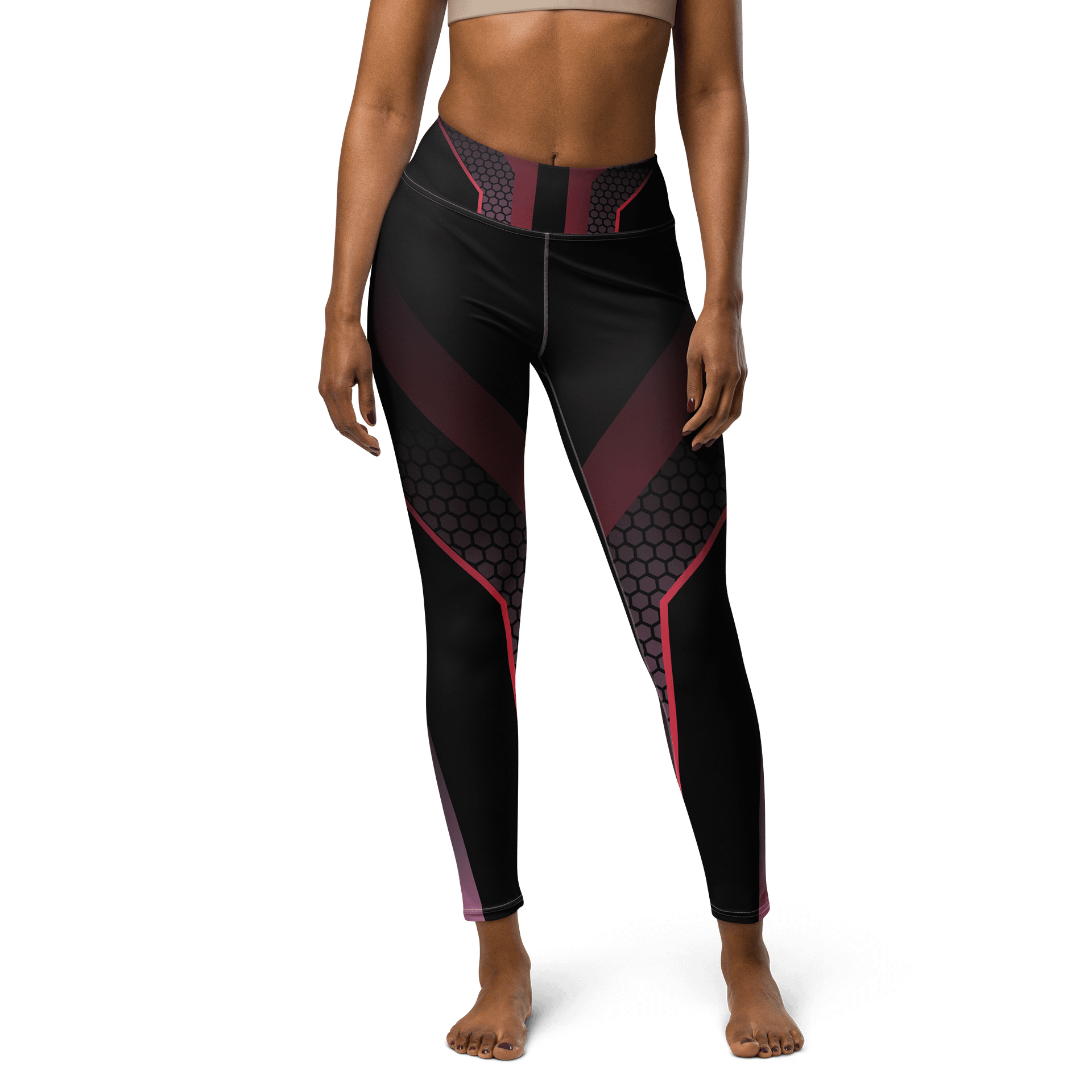 Graphic Yoga Leggings - Design 3 product image (1)