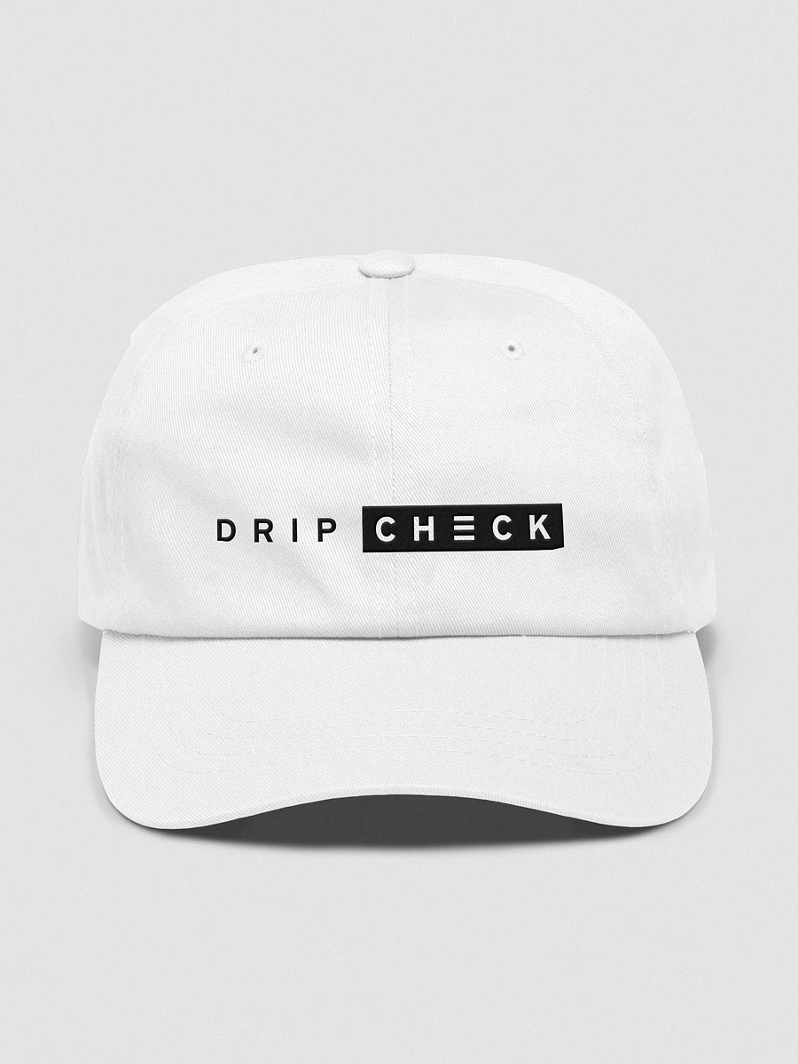 DRIP CHECK HAT - WHITE product image (1)