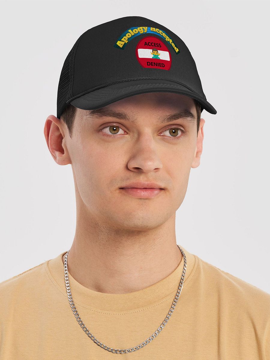 Apology Accepted / Access Denied Trucker Hat product image (5)
