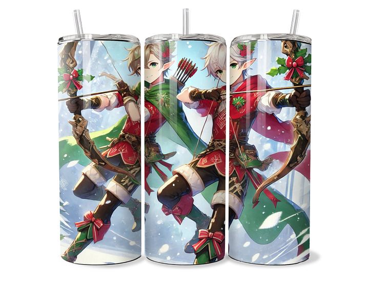 Holiday Elf Archer Tumbler - 20oz Stainless Steel product image (1)