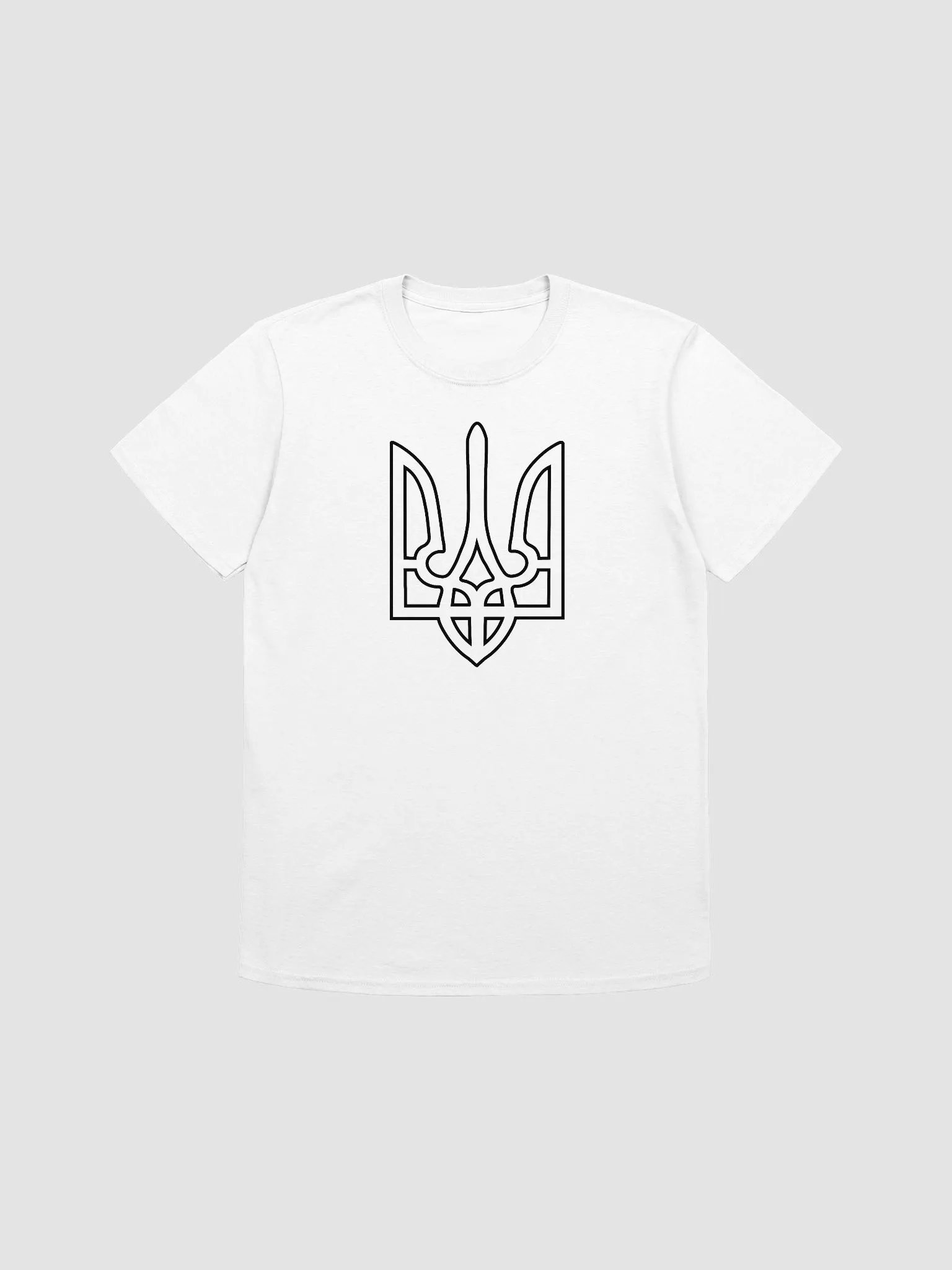 Ukraine - Black Tryzub - Gildan Unisex Softstyle T-Shirt product image (22)