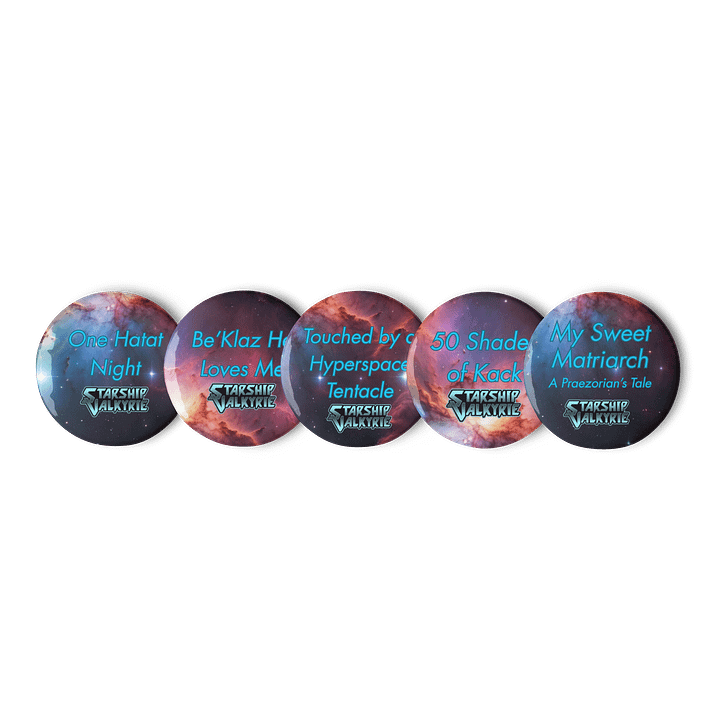 Starship Valkyrie Battle Buttons (Romance Collection) product image (1)