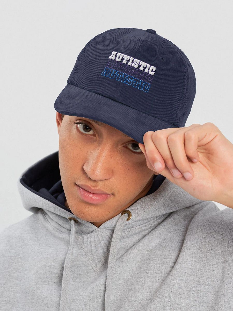 AUTISTIC corduroy dad hat product image (30)