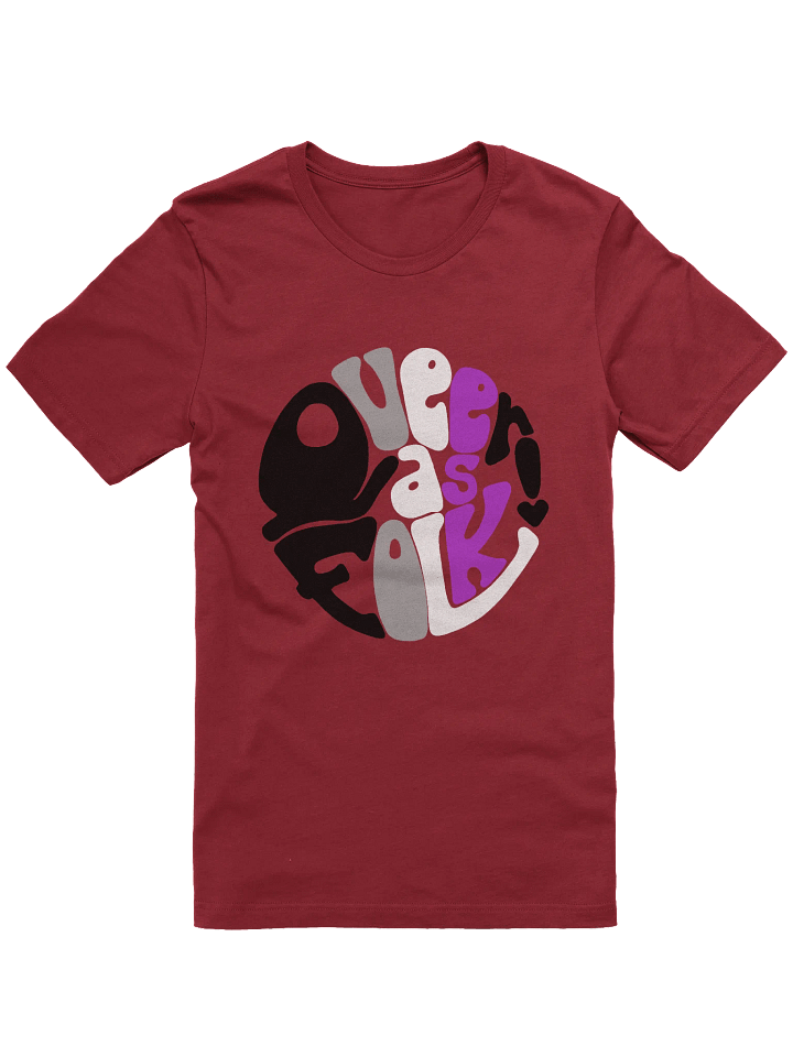 Asexual Queer as Folk big print tee product image (1)