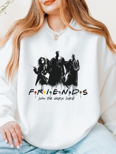 Friends join the Dark Lord Halloween Fall Sweatshirt product image (22)