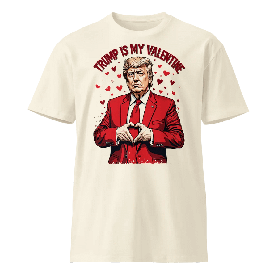 Trump Is My Valentine - Funny Valentine's Day T-Shirt product image (1)