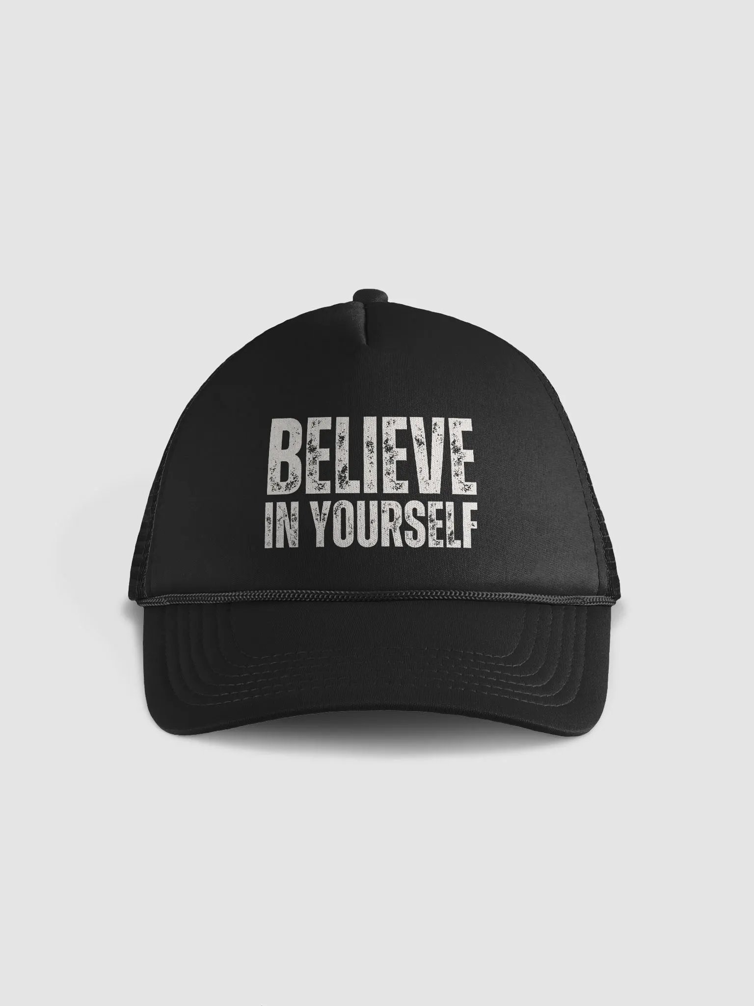 Believe In Yourself, Distressed Trucker Hat product image (1)