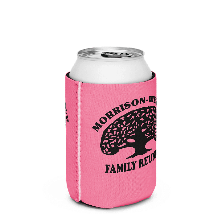 "Morrison-Werner Family Tree" Can Coozie (Pink) product image (2)