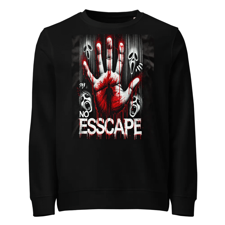 Bloody handprint with haunting No Esscape Long Sleeves product image (1)