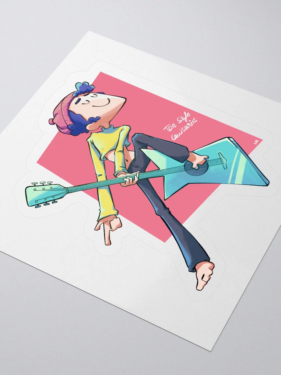 Toe Style Guitarist | Stickers product image (7)