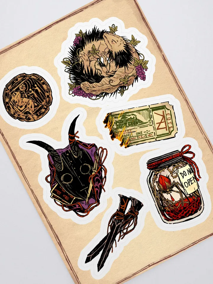Icons of Sangfielle Sticker Sheet product image (1)