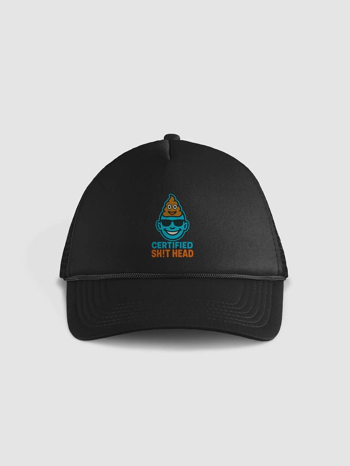 PoopFaceSquad Cap – Certified Sh!t Head Hat product image (1)