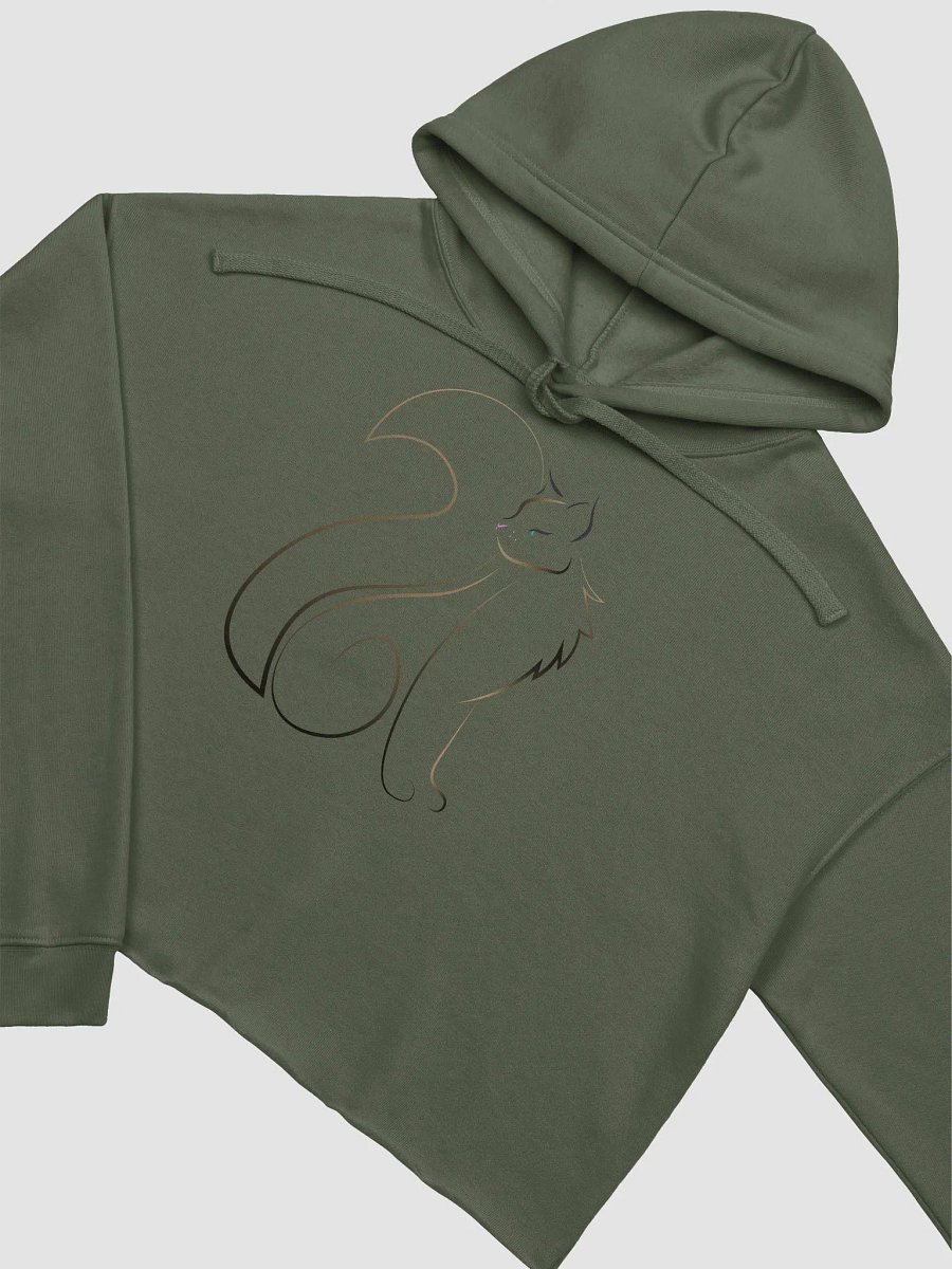 Kitten Cropped Hoodie product image (3)