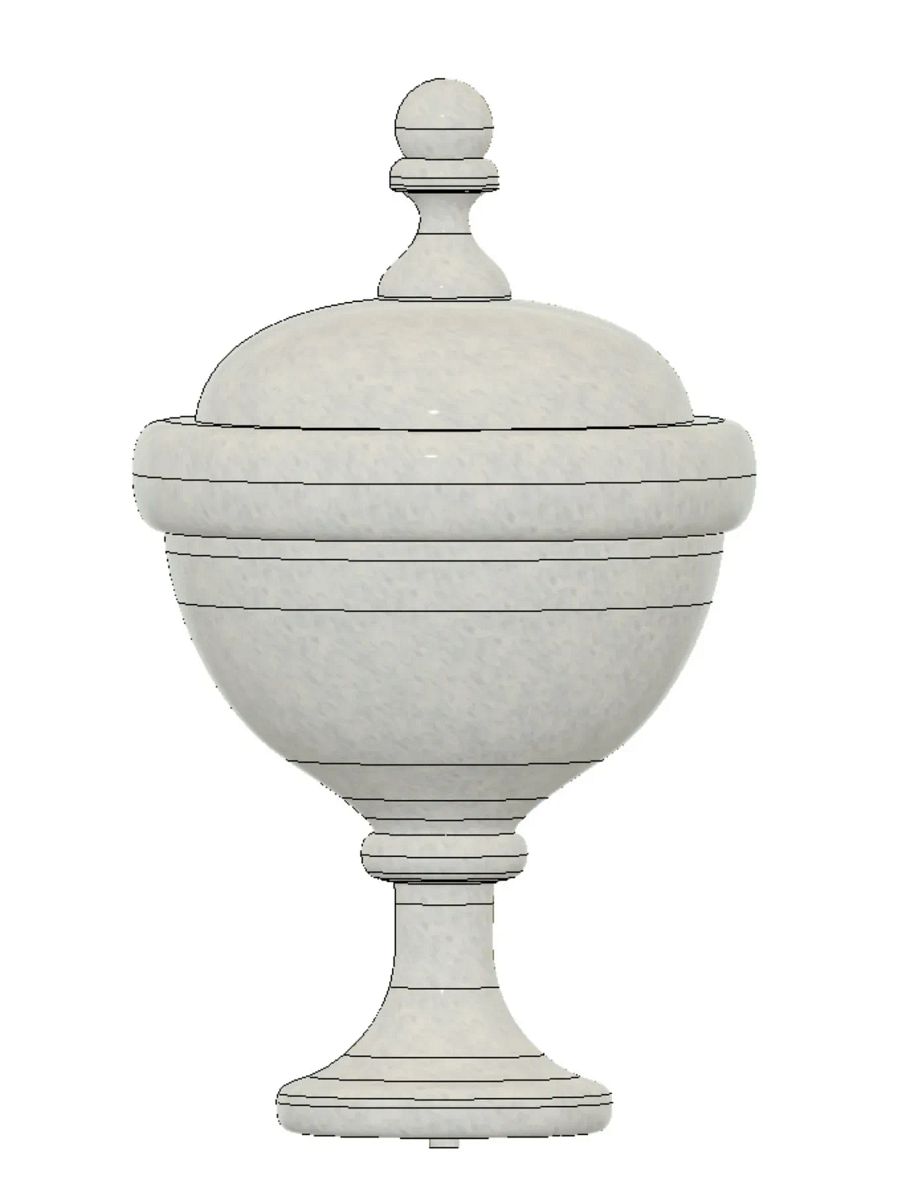 Cemetery Urn V3 product image (1)