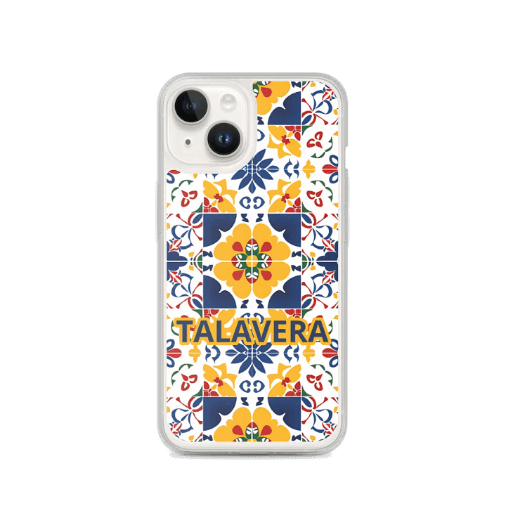 TALAVERA Tile Pattern iPhone® MagSafe® Clear Case product image (4)