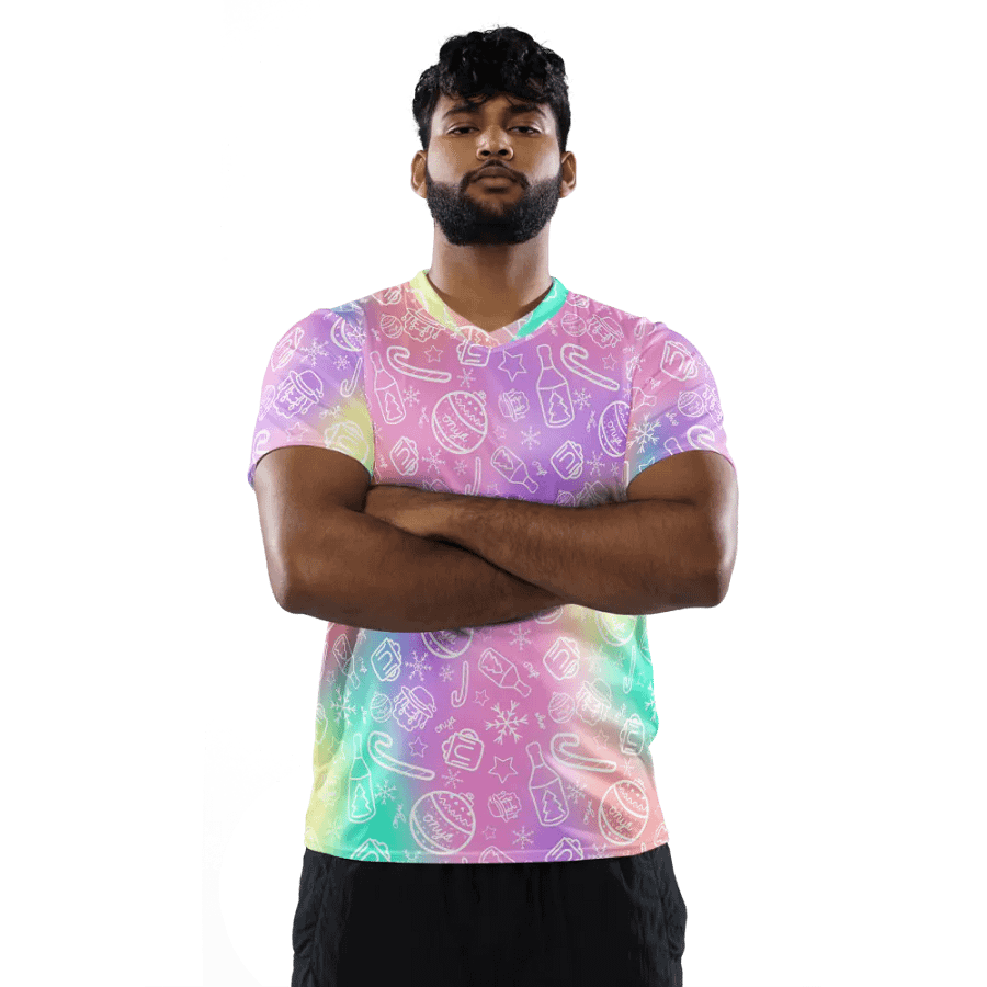 Limited Edition Christmas Tie Die Sports Jersey product image (8)