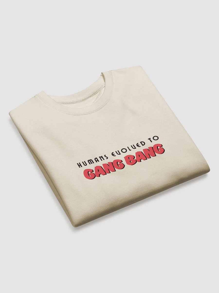 Human Evolved to Gang Bang Sweater product image (9)