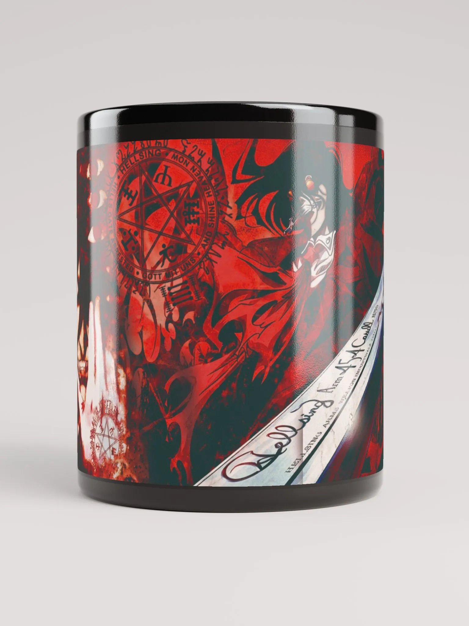 Anime Lover Black Glossy Mug – Perfect for Every Otaku! product image (9)