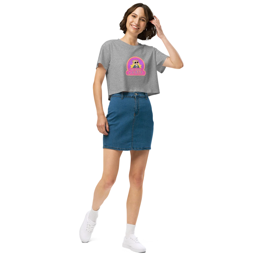 My Job is Posts Crop Top T-shirt product image (4)