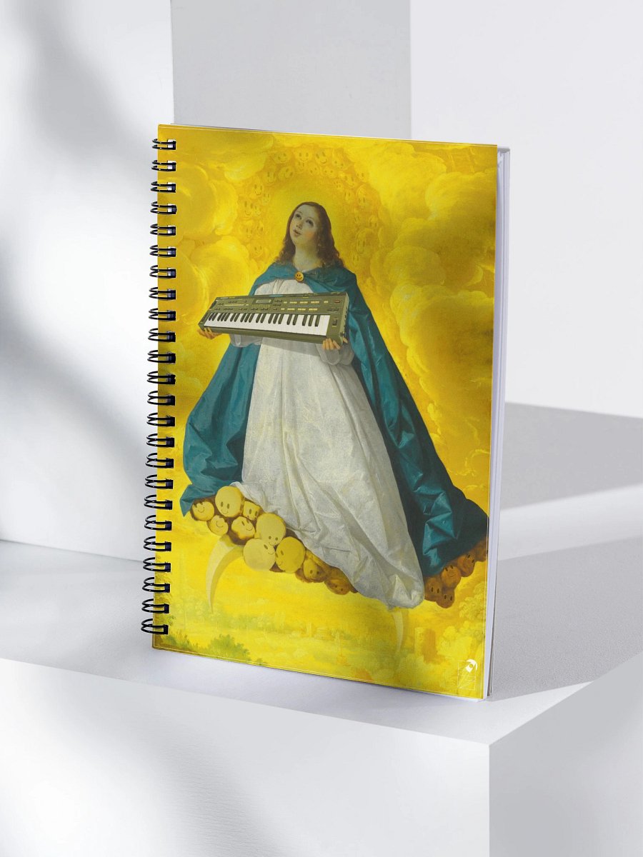 Immaculate conCZeption by Frank Fonik, EDM Techno Casio cz-101, Spiral Notebook product image (1)