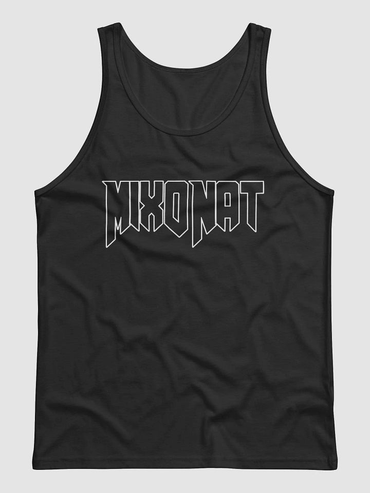 MixoNat White Outline Unisex Tank Top product image (1)