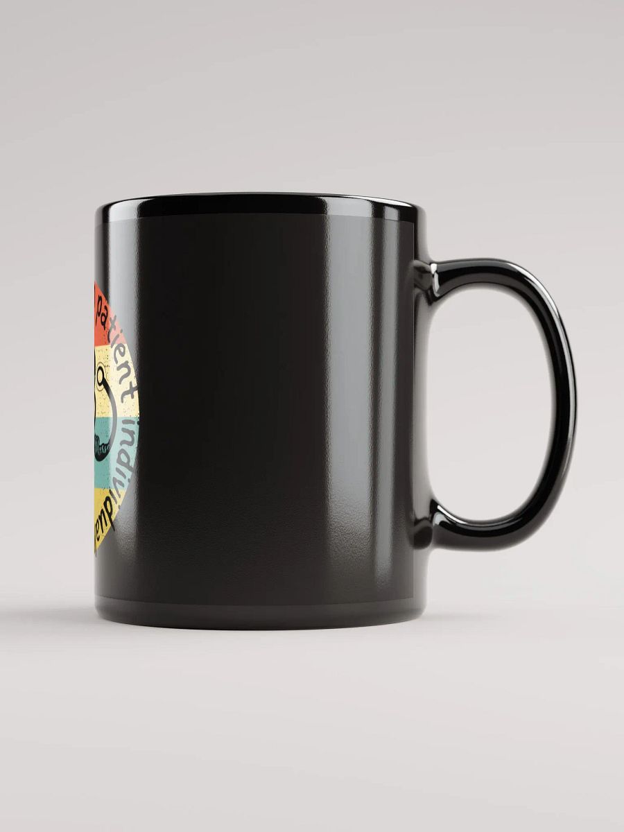 Bringing humor to each patient individually Black Glossy Mug product image (1)