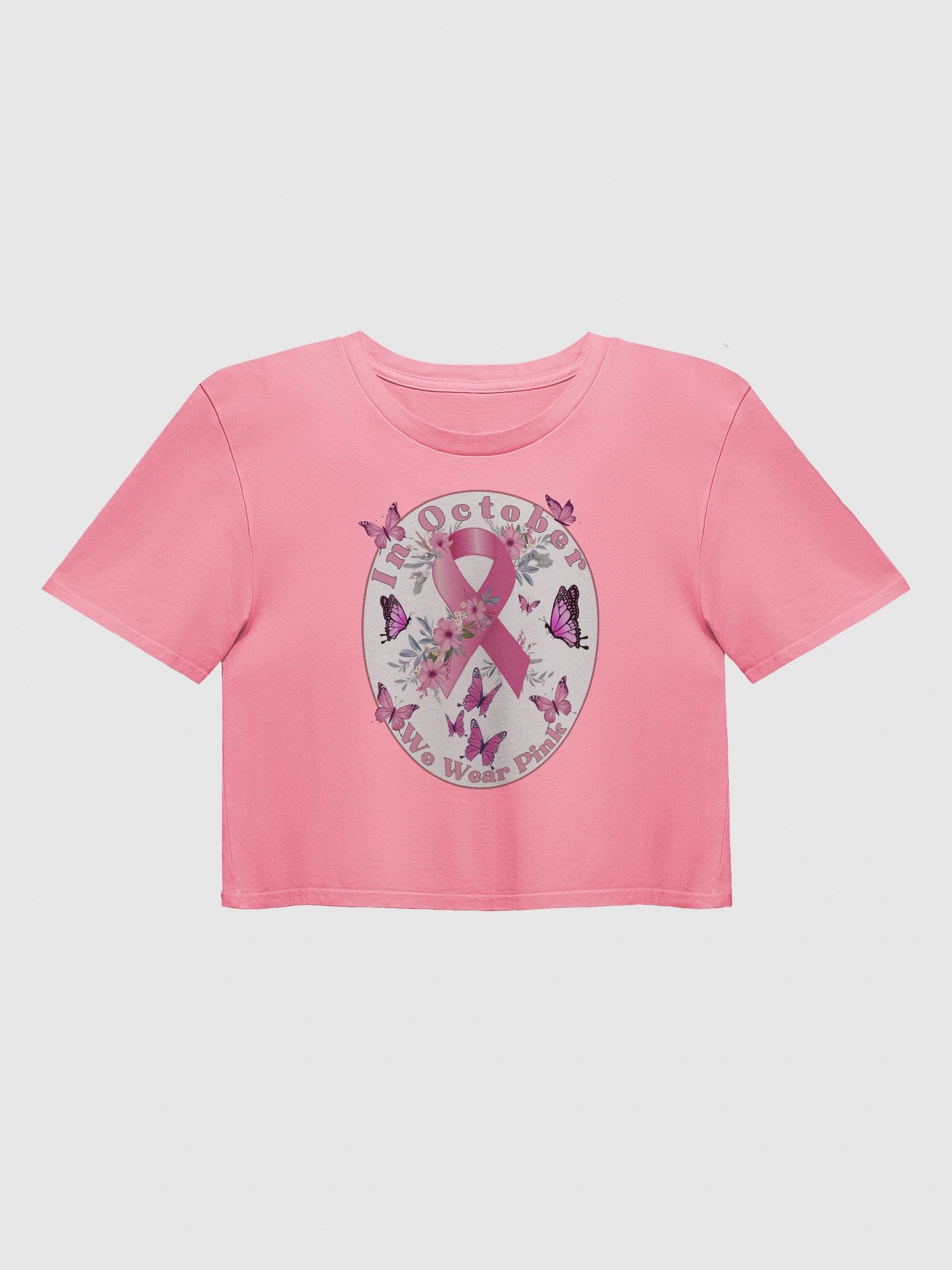 in october we wear pink crop top product image (1)