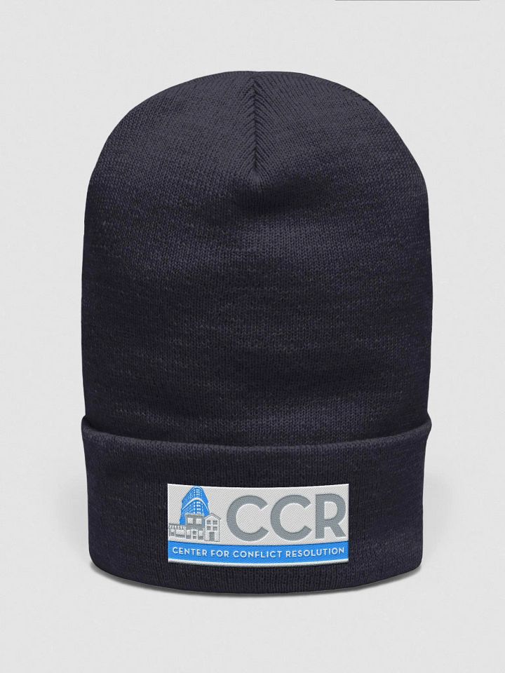 CCR navy blue beanie hat product image (1)