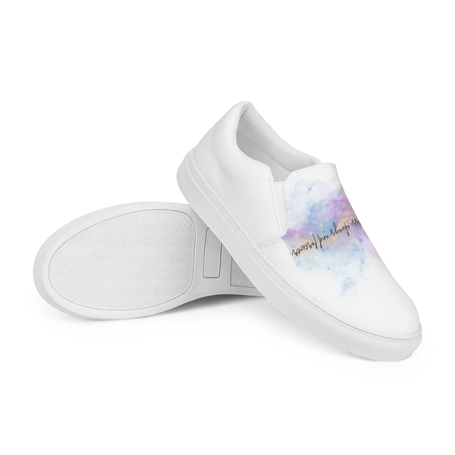 choose happiness women's slip-on canvas product image (12)