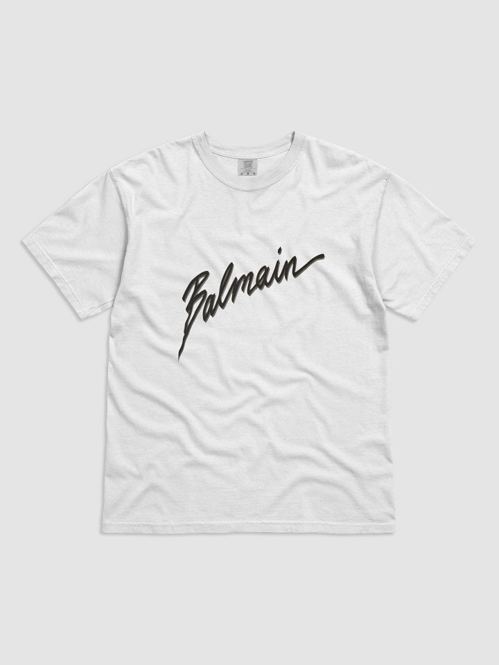 Chic Balmain Script T-Shirt product image (2)
