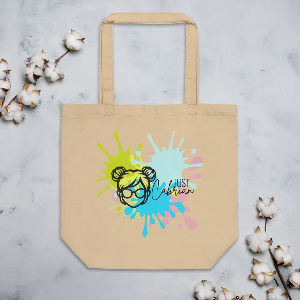 JustCabrian SPLAT! Eco-Friendly Organic Cotton Twill Tote Bag product image (4)