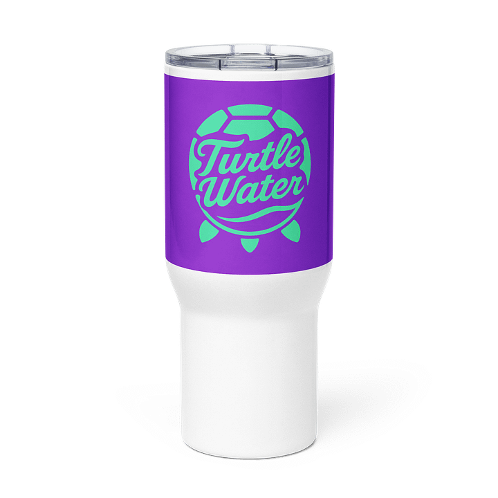Turtle Water Handle tumbler — Crack Open the Chaos, Sip by Sip product image (3)