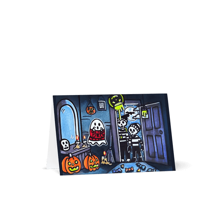Trap or Treat Greeting Card product image (1)