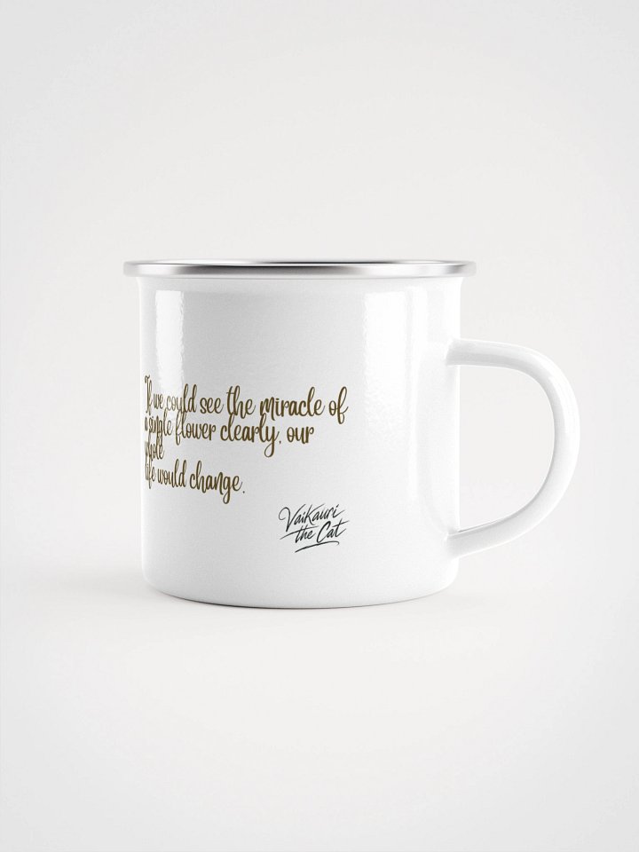 Vaikauri Cat Adventure Enamel Mug product image (1)