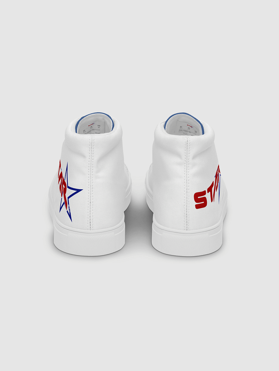 [star011merch] Women’s high top canvas shoes product image (8)