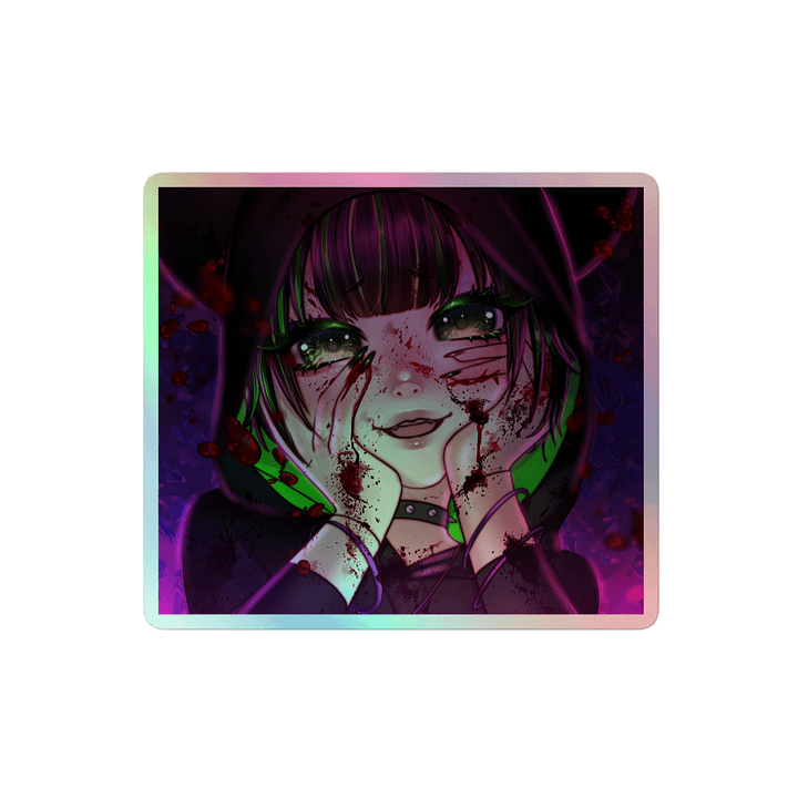 Yandere Vex Holographic Sticker product image (2)