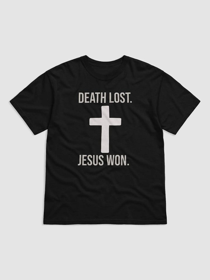 Death Lost, Jesus Won – Victory in Christ T-Shirt product image (3)